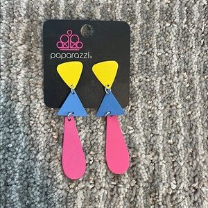 Paparazzi Colorful Geometric Earrings